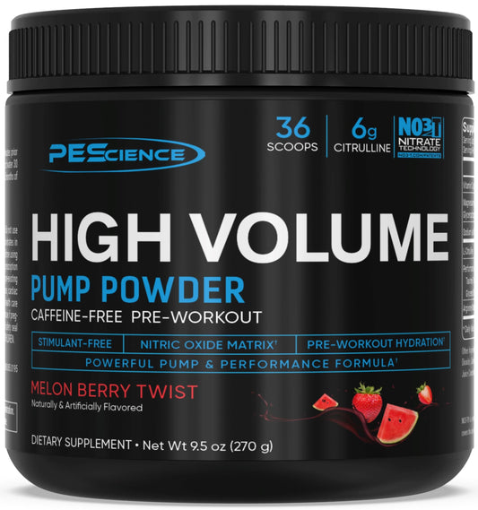 High Volume Pre-Workout Supplement PEScience 