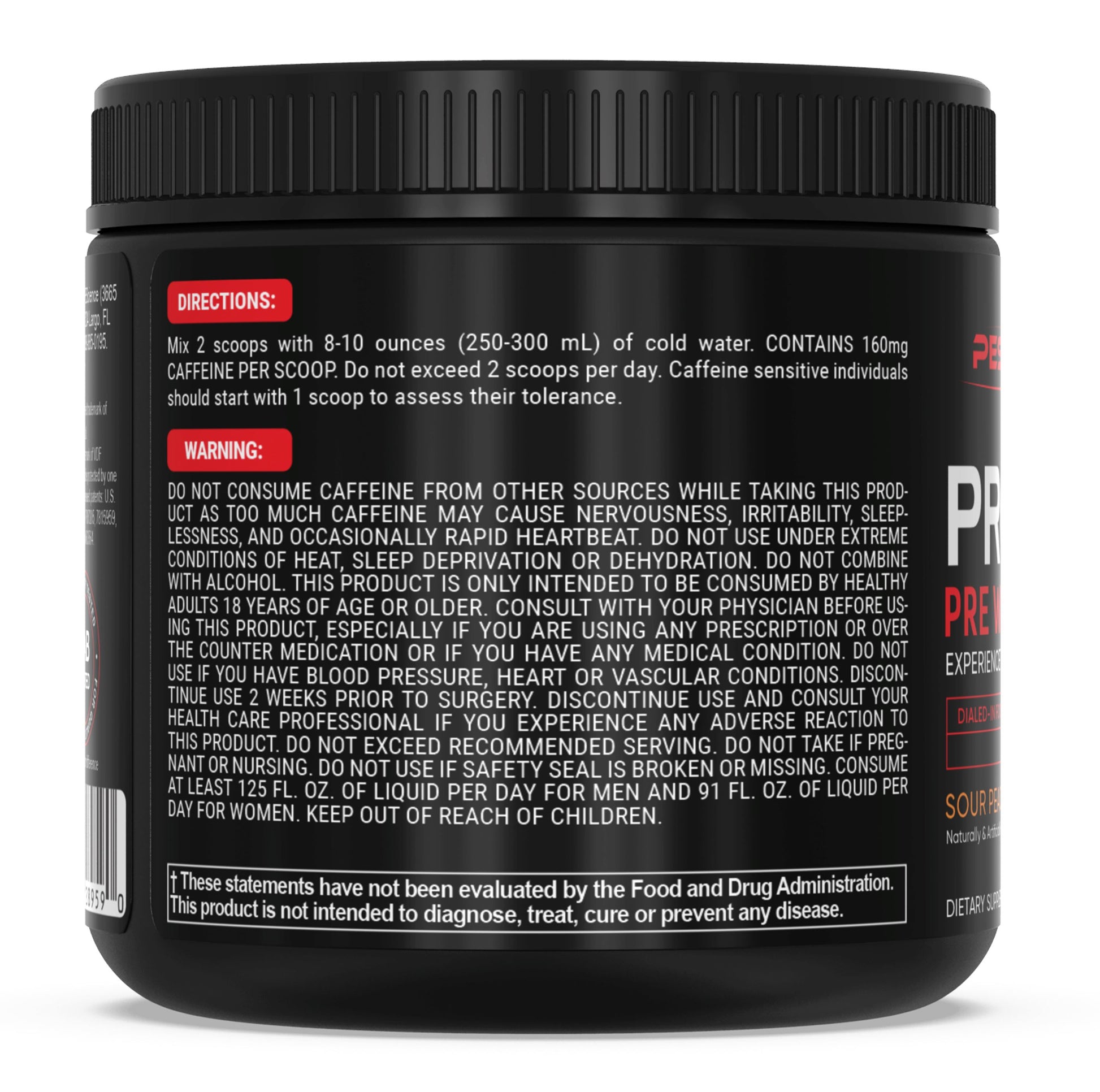 Prolific Pre-Workout Supplement PEScience 