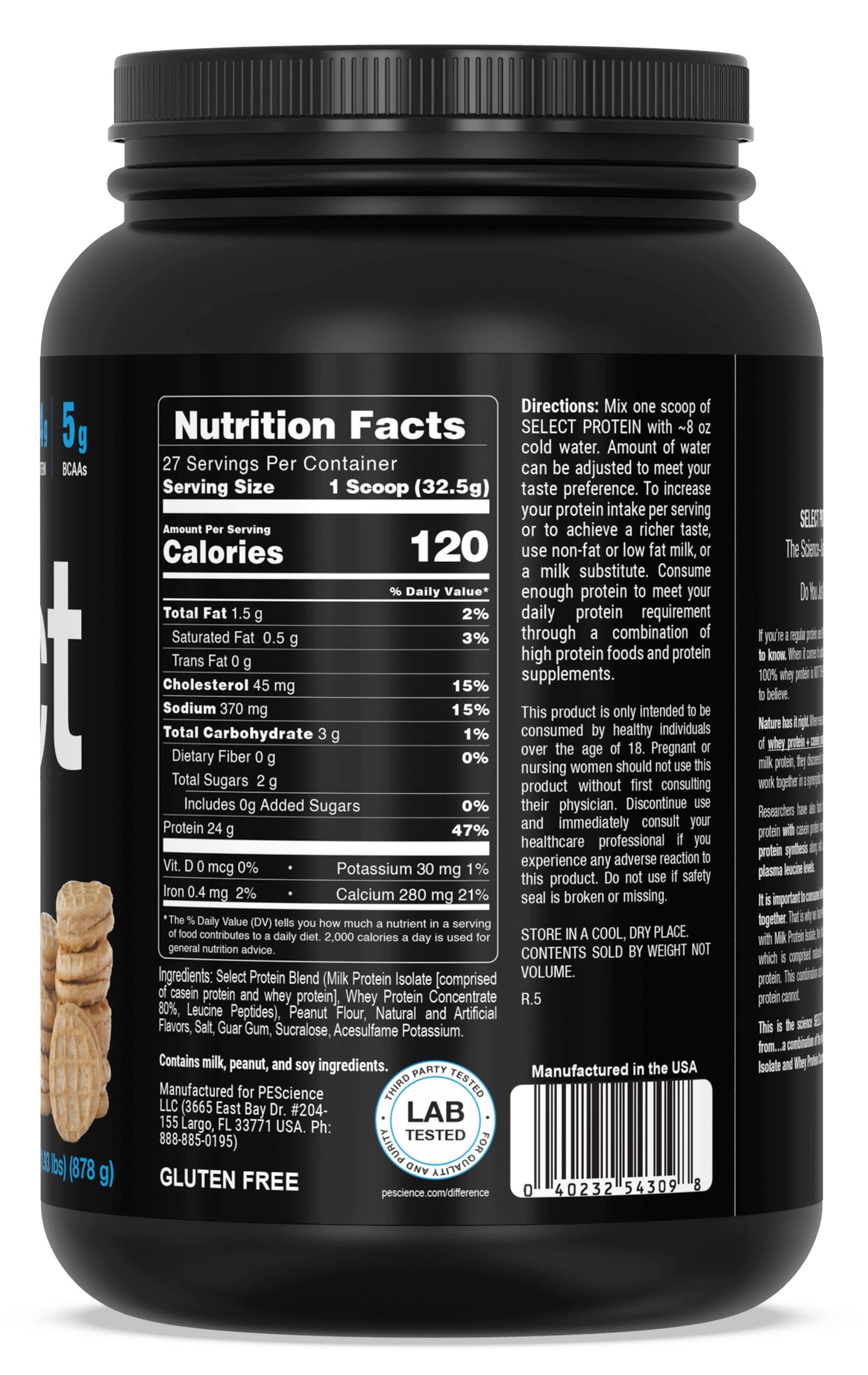 Select Protein Protein PEScience 