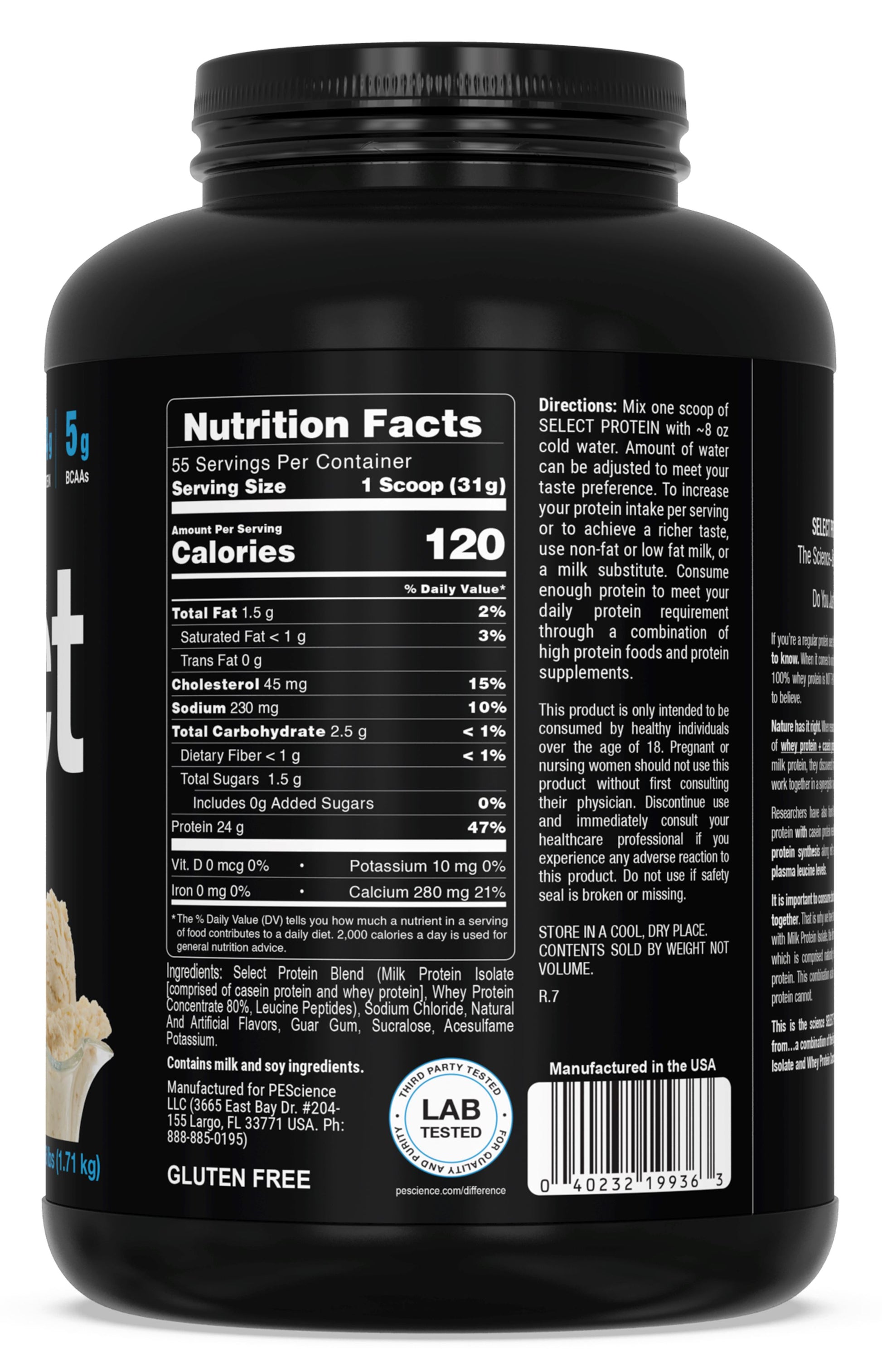 Select Protein Protein PEScience 