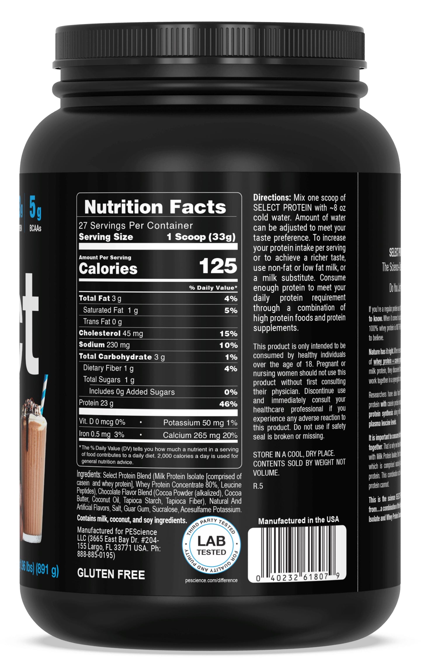 Select Protein Protein PEScience 