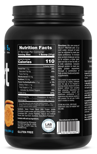 Select Protein Protein PEScience 