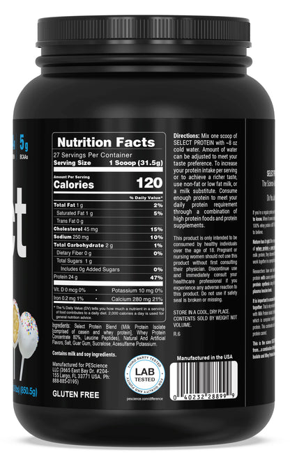 Select Protein Protein PEScience 