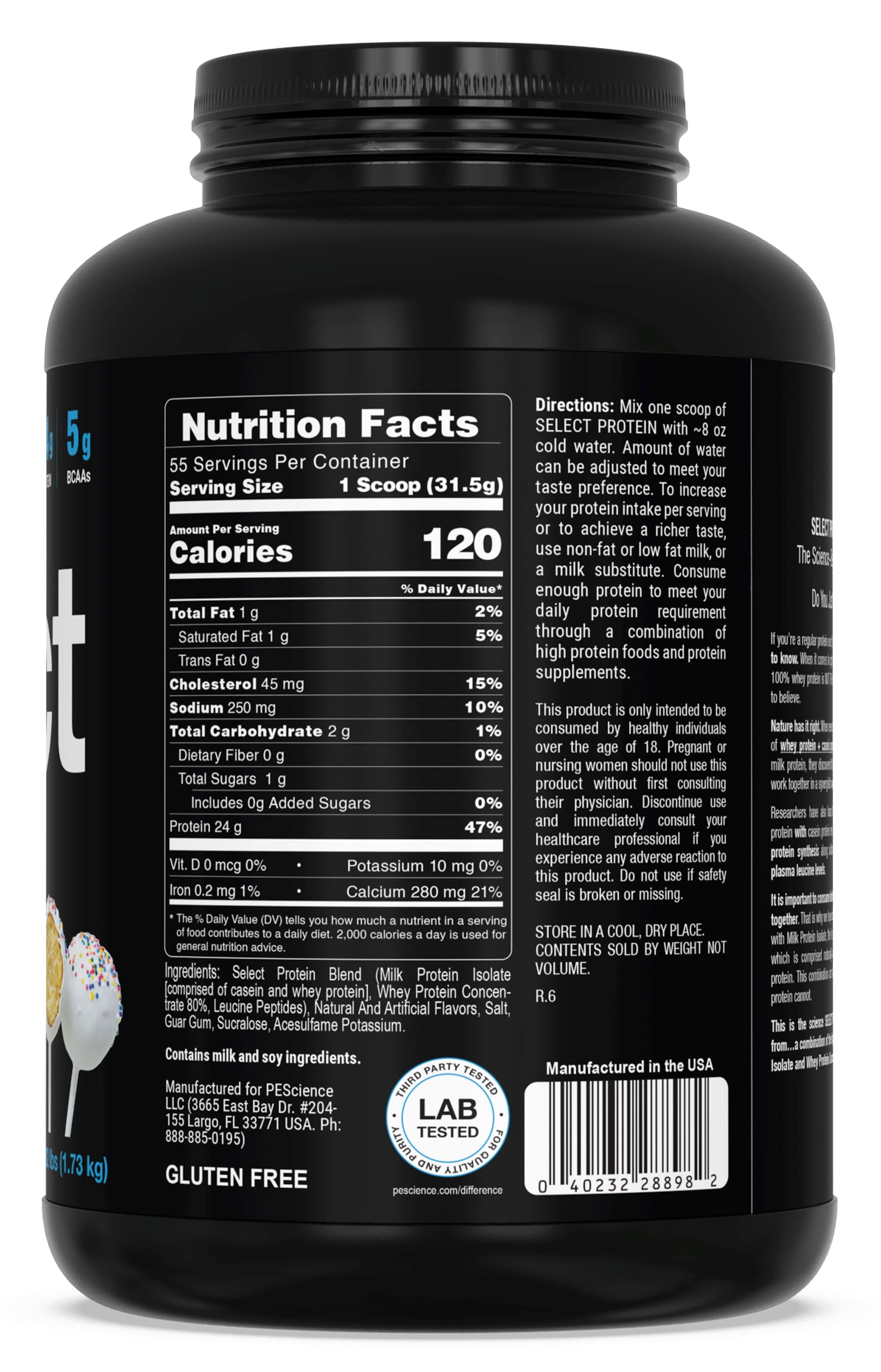 Select Protein Protein PEScience 