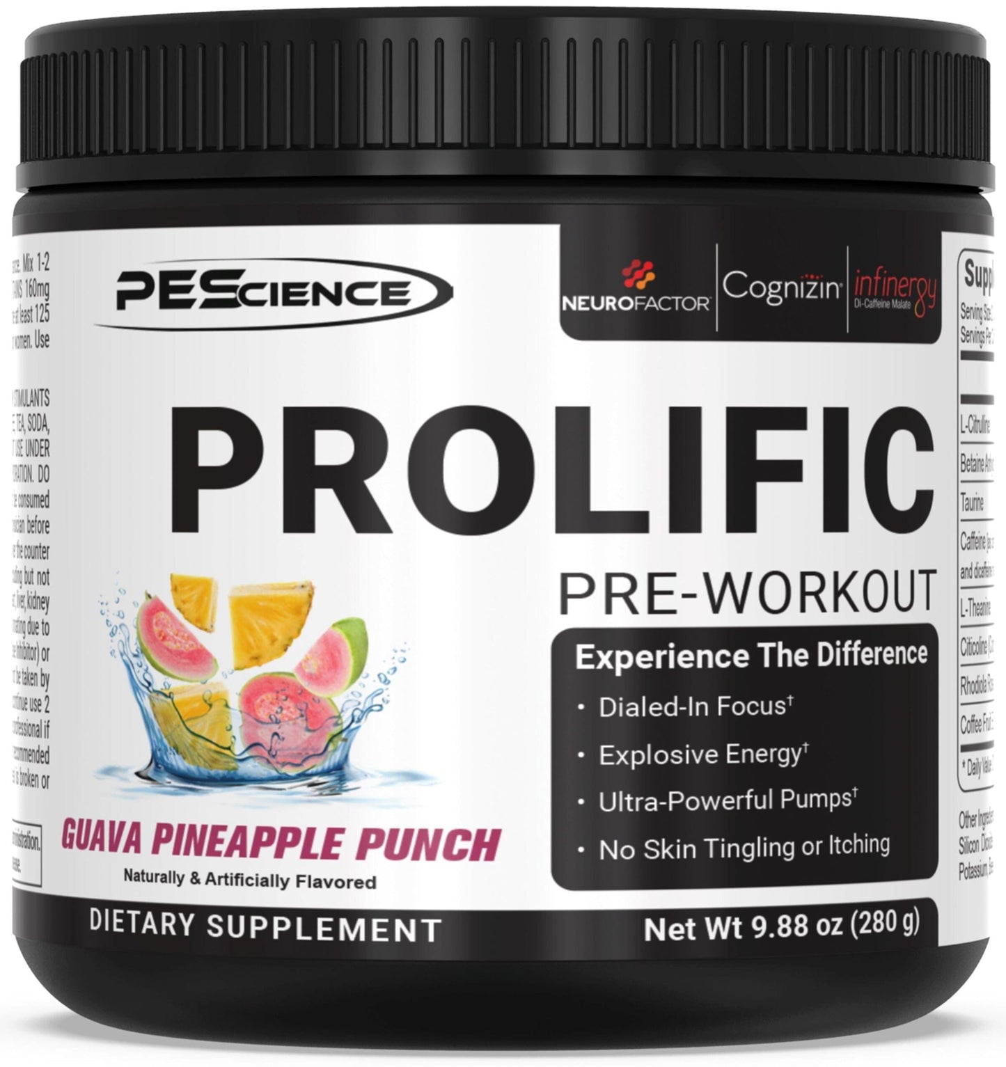 Prolific Supplement PEScience Guava Pineapple Punch 40 