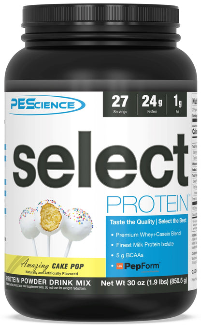 SELECT Protein Protein PEScience Cake Pop 27 