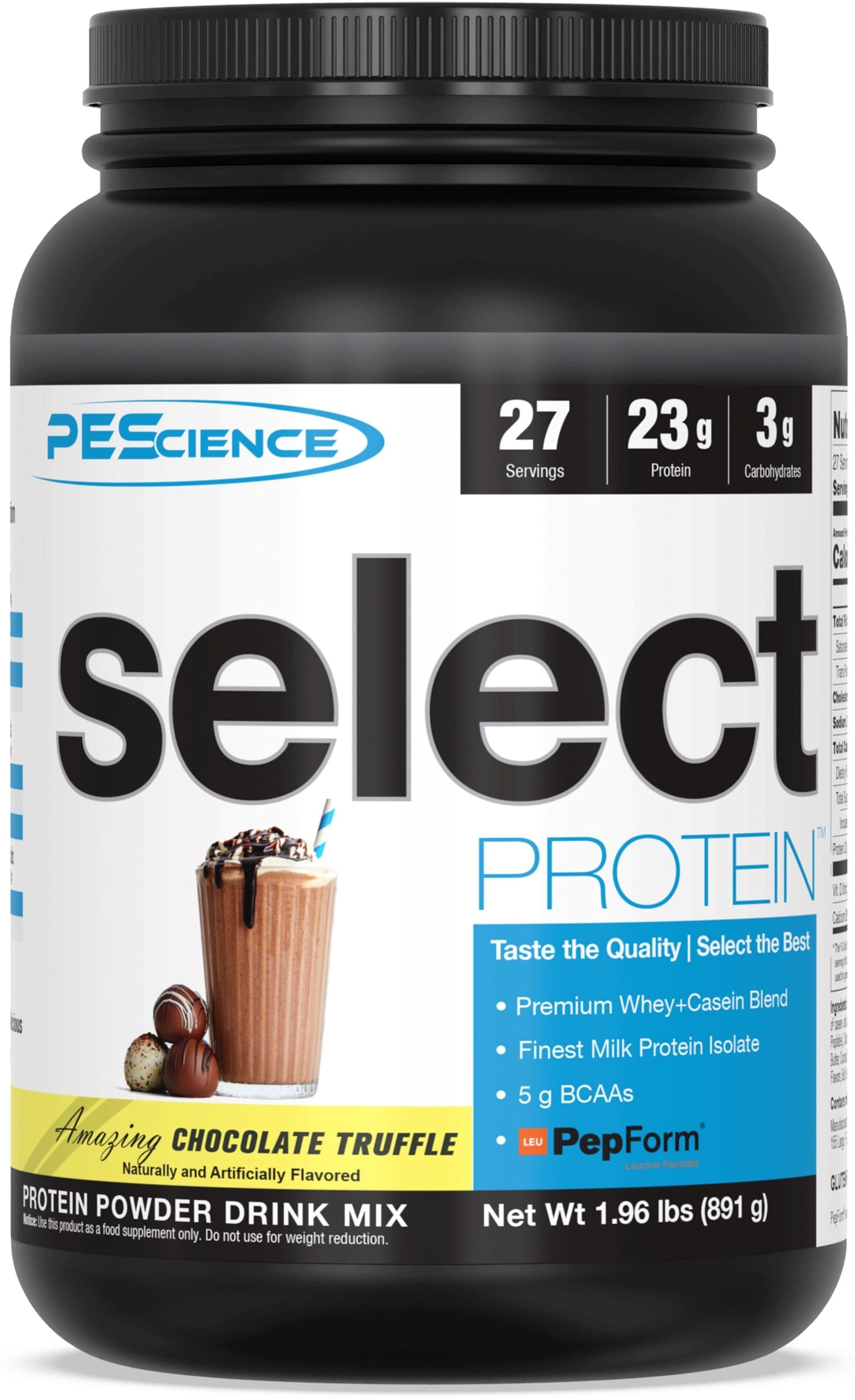 SELECT Protein Protein PEScience Chocolate Truffle 27 