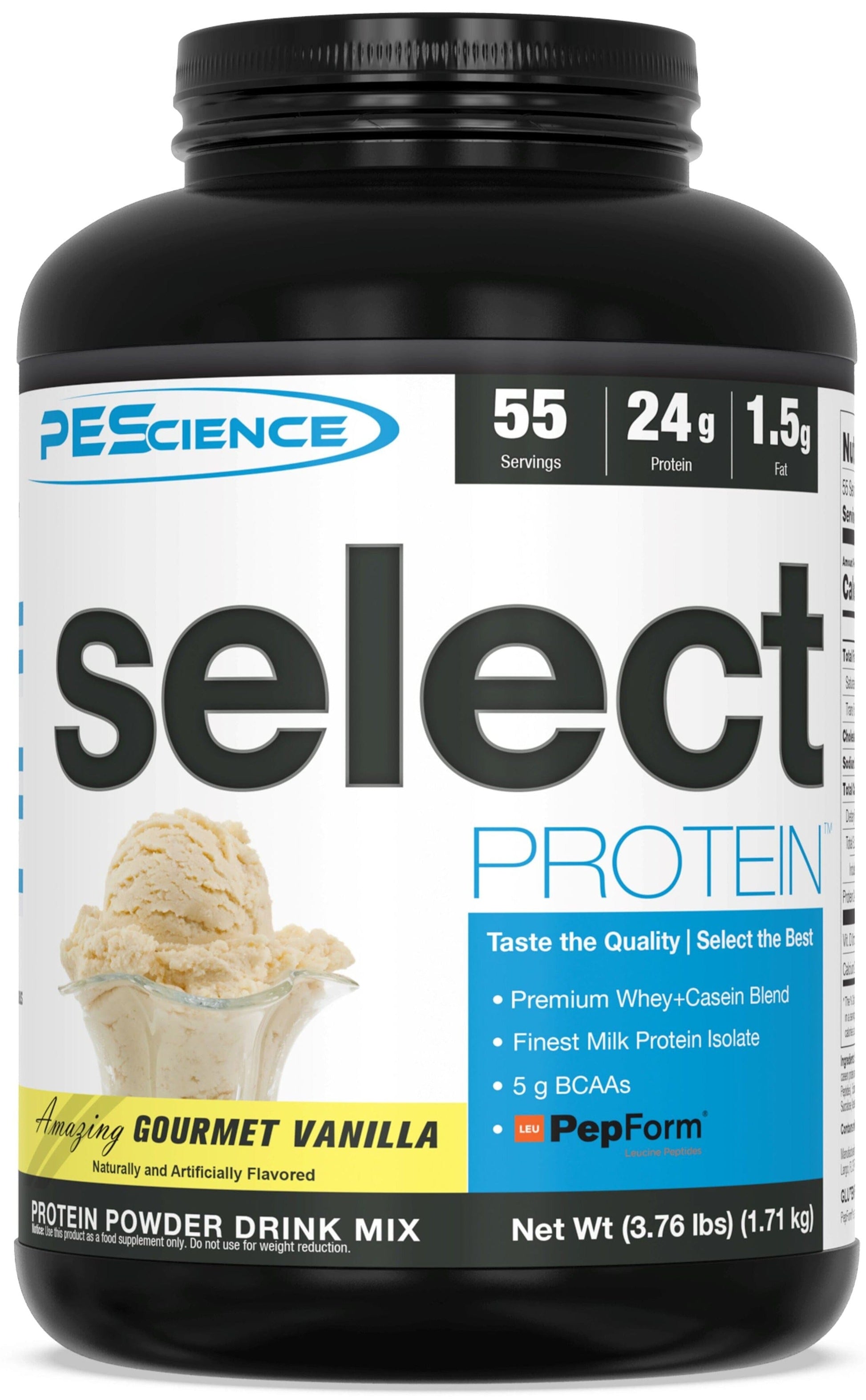 SELECT Protein Protein PEScience Gourmet Vanilla 55 