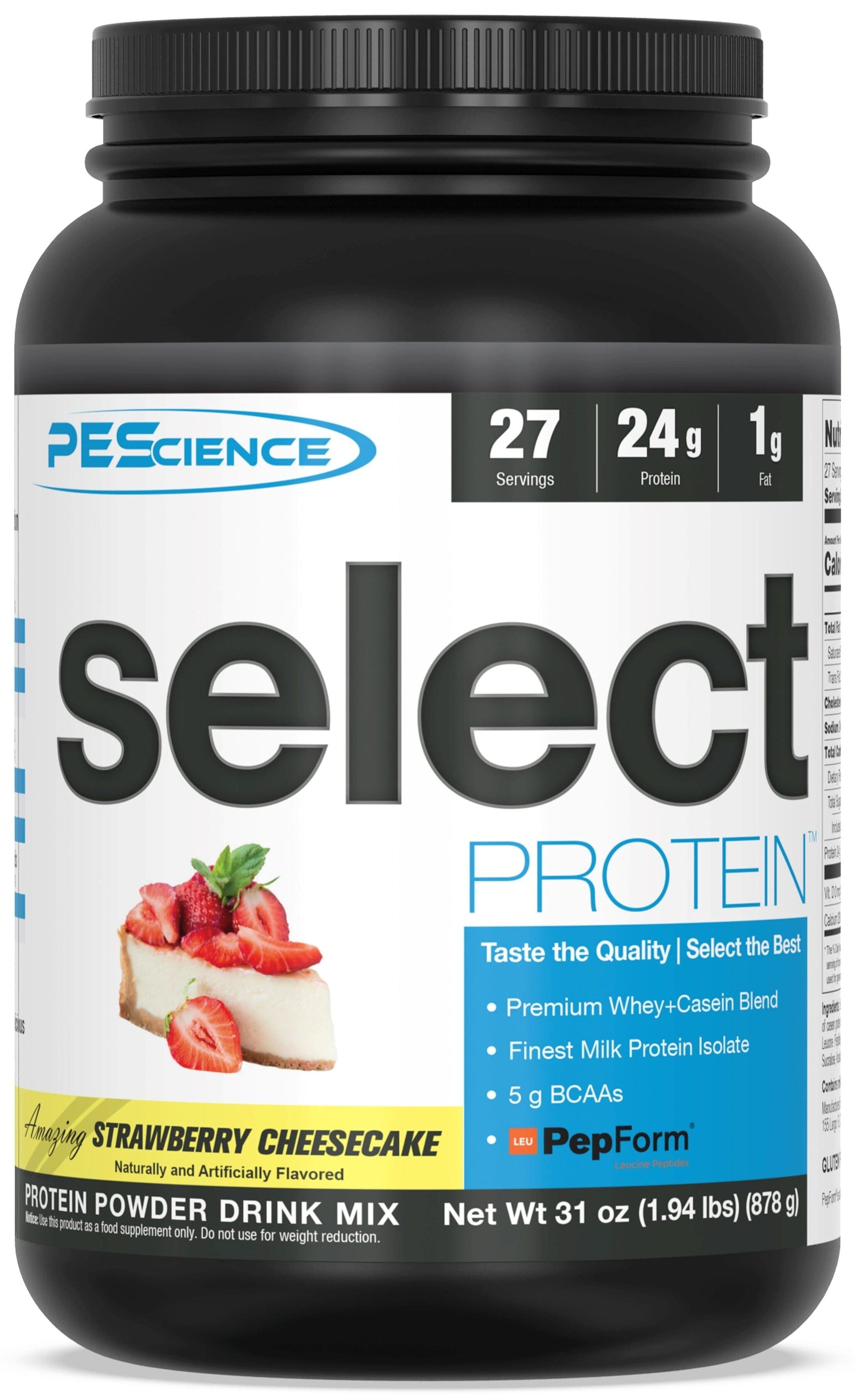 SELECT Protein Protein PEScience Strawberry Cheesecake 27 