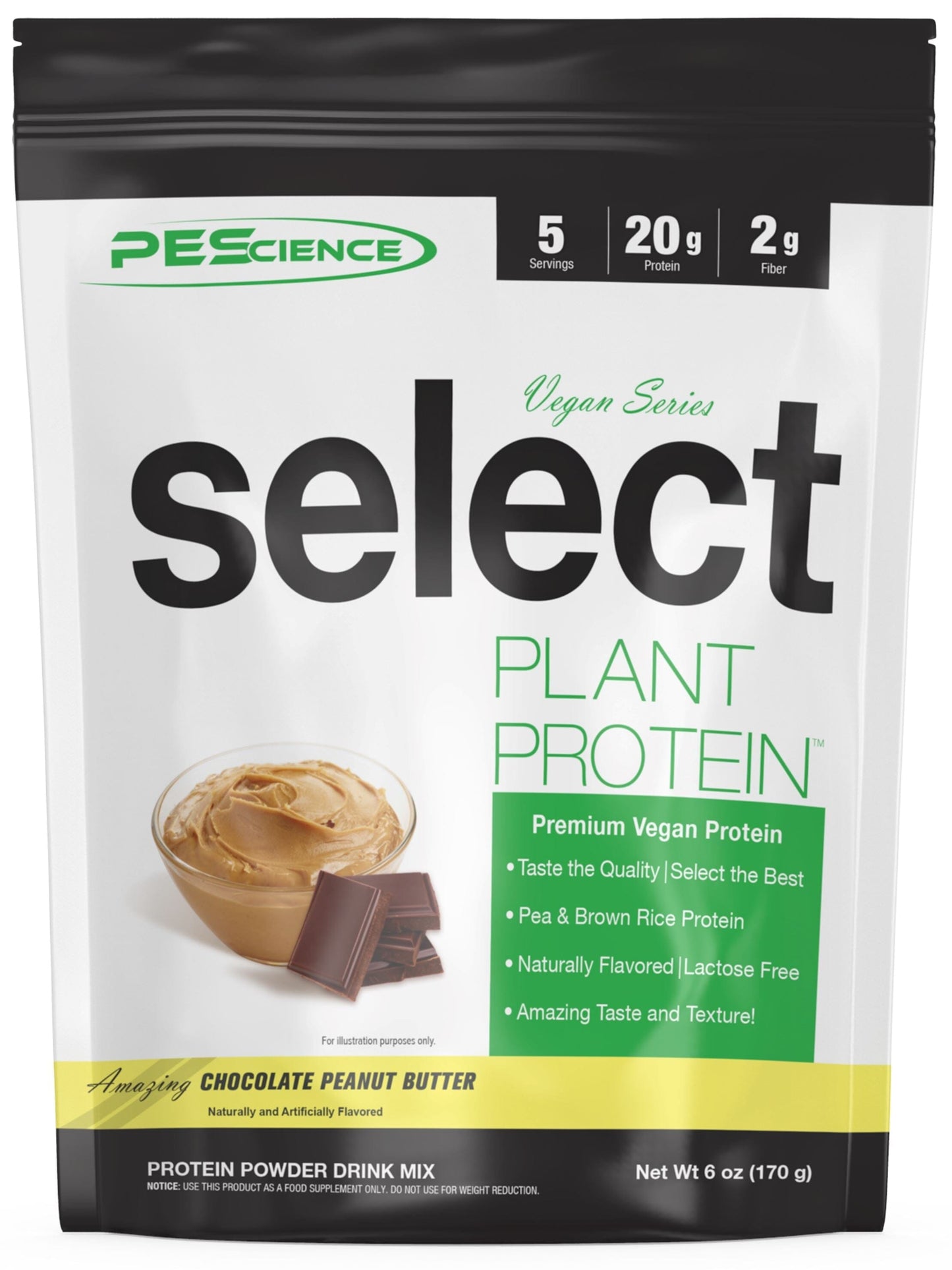 SELECT Vegan Protein Protein PEScience Vegan Chocolate Peanut Butter 5 