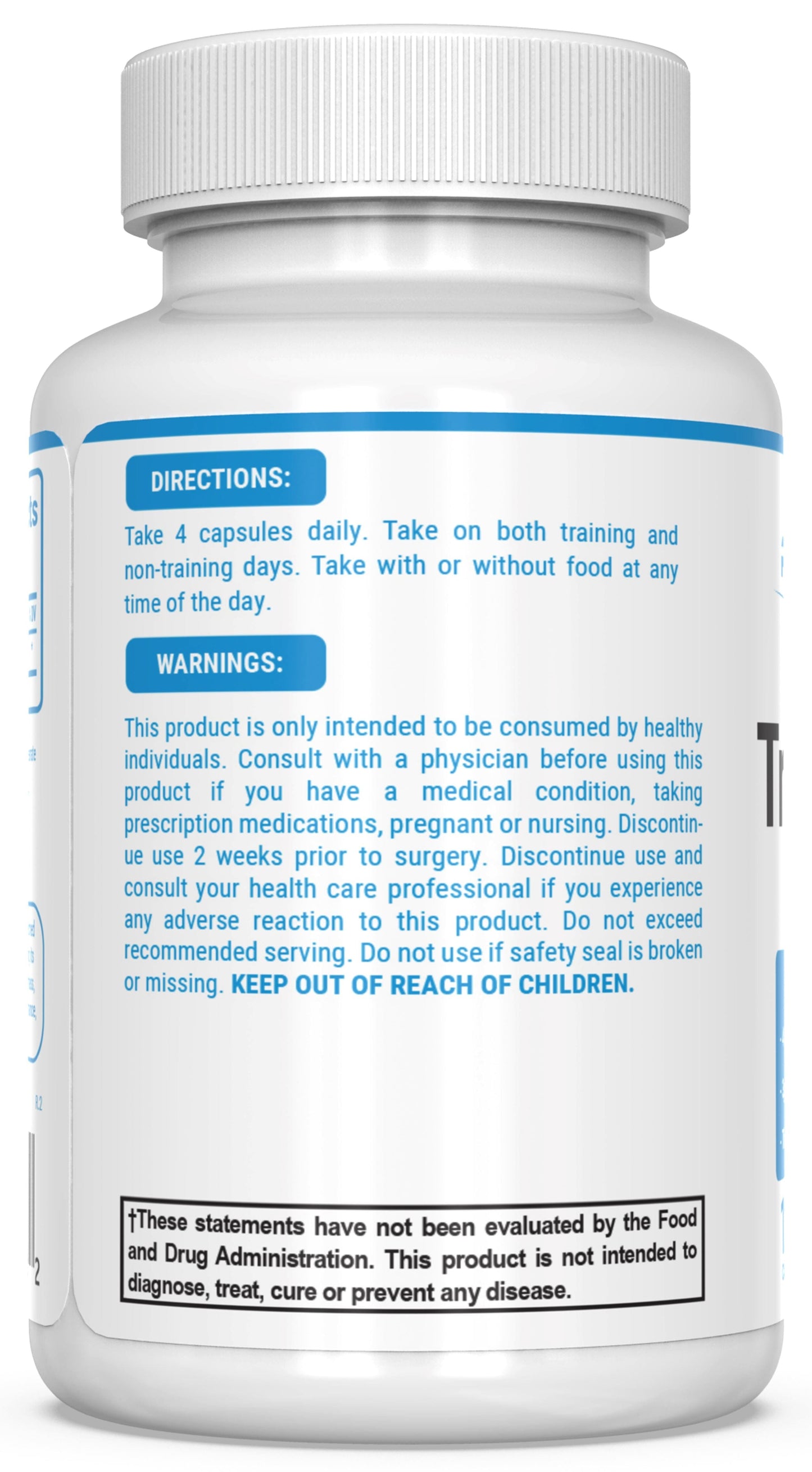 TruCreatine Capsules Supplement PEScience 